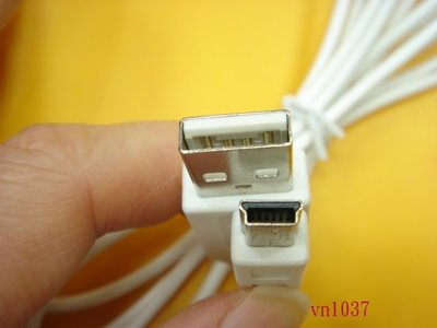 【全冠】200公分 USB2.0A形公接頭轉MINI小5P.USB2.0公/mini小5pUSB線.充電線《VN1037