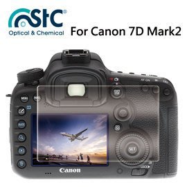 【eYe攝影】STC For CANON 7D Mark2(2片式) 9H鋼化玻璃保護貼 硬式保護貼 耐刮 防撞 高透光