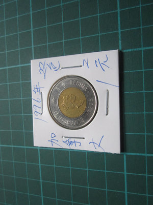 加拿大1996年(北極熊)2元雙色錢幣-1