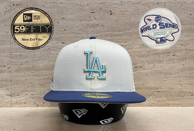 New Era x MLB LA Dodgers Ocean Drive 59Fifty 洛杉磯道奇象牙白60週年全封帽