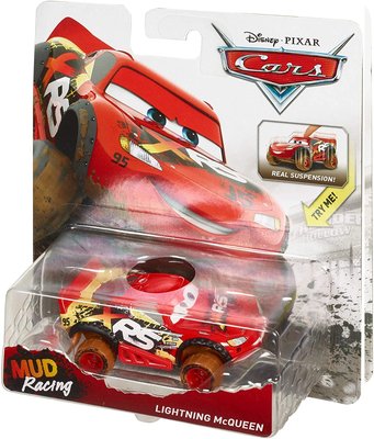 MATTEL 汽車總動員 閃電麥坤 XRS 泥漿賽車 1:64合金車 6款1組~請詢問庫存