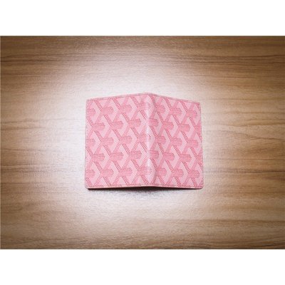 Goyard 戈雅 櫻花 粉色 短款 對折 卡包 錢夾 錢包
