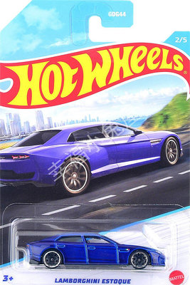 【現貨】hotwheels風火輪合金車模蘭博基尼4門跑車玩具汽車男孩禮物GDG44
