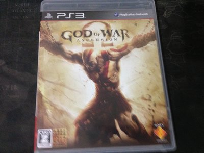 天空艾克斯 600免運 PS3 戰神：崛起  God of War Ascension   純日版