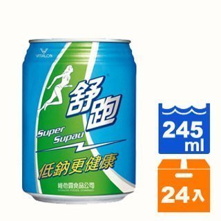 舒跑運動飲料245ml(24入/箱) 易開罐