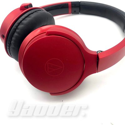 【福利品】鐵三角 ATH-AR3 紅 (2) 便攜型耳罩式耳機