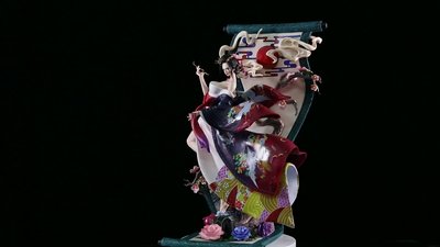 【Alice精品屋】海賊王GK作伴妮可羅賓和風和之國系列大型超大手辦模型擺件雕像