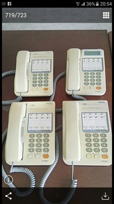 ♥尚揚通信♥二手辦公屏風聯盟中古電話總機主機4隻分機可增減數量