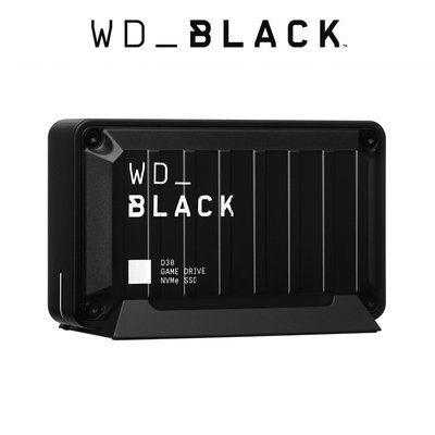 WD BLACK D30 Game Drive 1TB 遊戲專用 外接式SSD 固態硬碟(WD-BKD30-1TB)