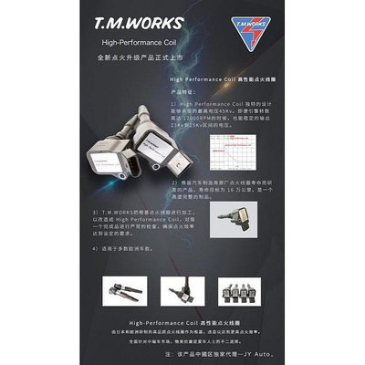 日本TMWORKS 強化改裝考爾 考耳 GOLF TOURAN GTI TIGUAN OCTAVIA SUPERB 點火