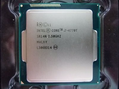 【含稅】Intel Core i7-4770T 2.5G  SR14N 45W 四核八線 1150 正式散片CPU一年保