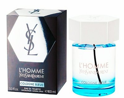 YSL L'homme Cologne Bleue 天之驕子海洋版 男性淡香水/1瓶/100ml-新品正貨