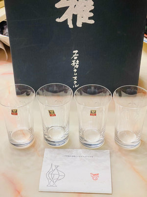 日本回流Kagami 水晶玻璃 杯