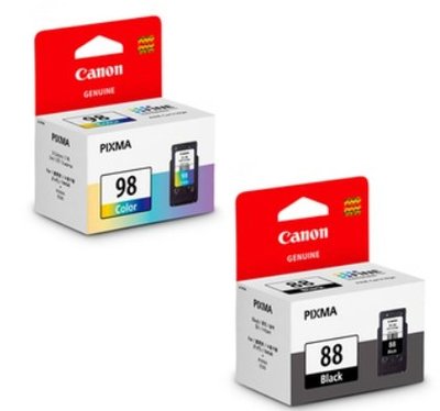 單一價 CANON 原廠墨水匣 PG-88 PG-98適用:Canon PIXMA E500/E600