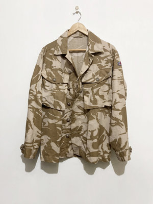 古著 英軍公發 全新庫存 British Army DPM Desert Camo Field shirt 沙漠迷彩 襯衫 外套