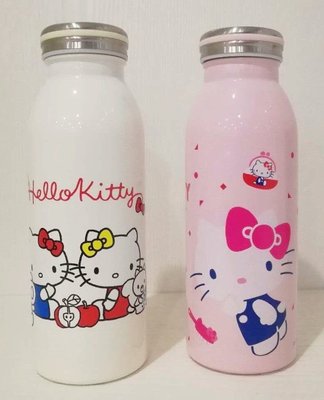 Hello Kitty 牛奶瓶造型保溫瓶 KT 450ml