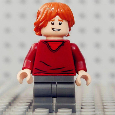 眾誠優品 LEGO 樂高 哈利波特人仔 HP180  羅恩 韋斯萊 新服裝 75947 LG1319