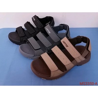 MS3350  防水必備 LOTTO輕量織帶運動涼鞋/男款平底涼鞋