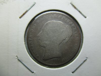英國.1 Shilling.1840年.銀幣