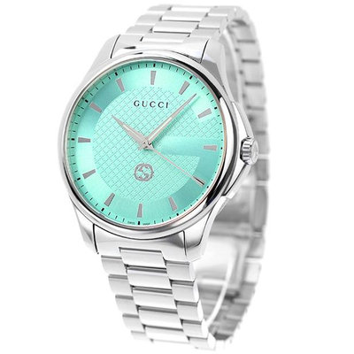GUCCI  古馳 YA126372 手錶 40mm 橘色面盤 藍寶石鏡面 不鏽鋼錶帶 女錶