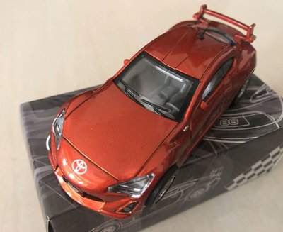 全新 TOYOTA 橘色 86 迴力車 1:43 汽車模型~299元~