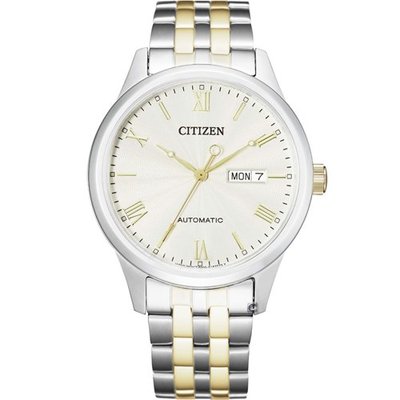 CITIZEN 星辰 羅馬紳士機械腕錶 NH7506-81A