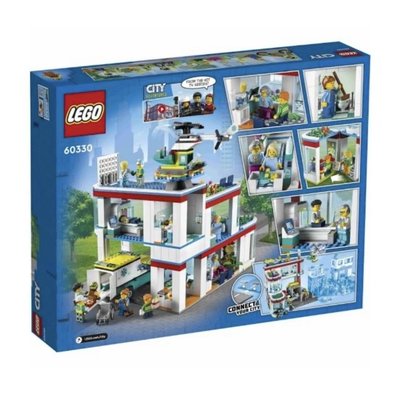 全新 現貨 LEGO 樂高 城市系列 60330 城市醫院(玩具車 直升機)（原價3499元 特價2599元）