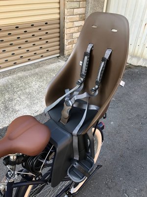 日本製造 台灣檢測標章兒童安全座椅  品牌iki urban 親子車後置兒童安全座椅 腳踏自行單車用
