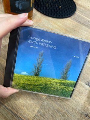 8成新二手LL前 GEORGE WINSTON WINTER INTO SPRING CD