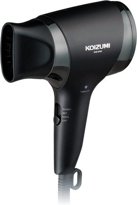 日本代購KOIZUMI KHD-9740負離子 吹風機 迷你 超輕量 便攜帶 1.6㎥/分
