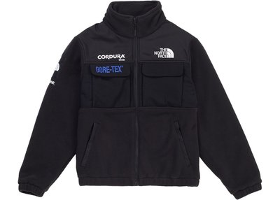 2018 Supreme The North Face Expedition Fleece Jacket 羊毛保暖黑