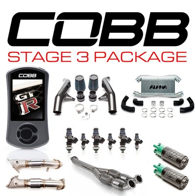 =1號倉庫= COBB Tuning Stage 3 動力套裝 碳纖維進氣 NISSAN GTR R35