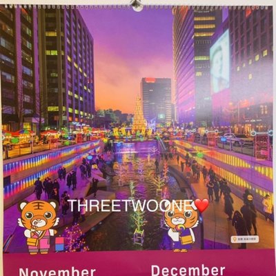 【全新現貨】台灣虎航_虎航2020年月曆（掛曆）_超可愛