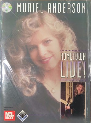 Fingerstyle指彈吉他音樂 Muriel Anderson (Hometown Live) 樂譜附CD 美版全新