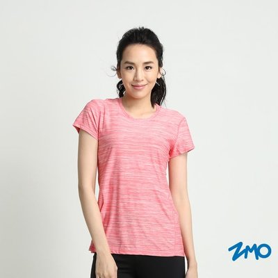 【ZMO】 女木醣醇涼感短袖衫-莓紅/紫色 TX602