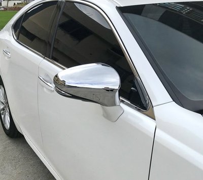 圓夢工廠 Lexus 2016~2018 ES250 ES300h ES350 改裝 超質感後視鏡蓋飾貼 防撞後照鏡蓋貼