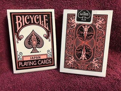黑橘日本單車撲克牌 bicycle japan playing cards 日本單車牌