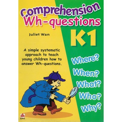 Comprehension WH-questions series (K1) 兒童美語 語法句型 閱讀理解練習 學前親子