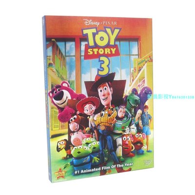 原版經典動畫片 玩具總動員3 Toy Story 3  1DVD英文發音字幕『振義影視』
