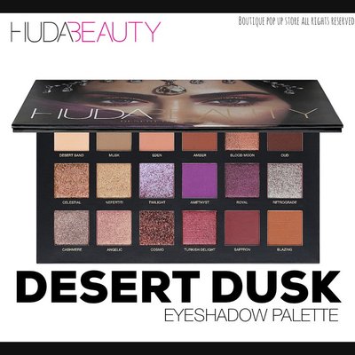 HUDA BEAUTY - Desert Dusk 18色眼 妝盤