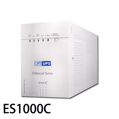【MR3C】含稅 OPTI-UPS ES1000C 1000VA 110V 加值型在線互動式不斷電系統 USB介面