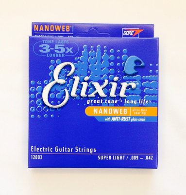 立昇樂器 Elixir 12002 (09-42) 薄膜 NANOWEB 電吉他弦 吉他弦