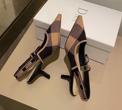 GoodStyle 歐美優雅名媛 Dior蝴蝶結織帶 中跟&amp;高跟&amp;低跟涼鞋 優質選擇~特