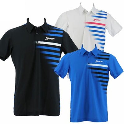 藍鯨高爾夫 SRIXON 吸濕排汗 高爾夫POLO短衫 #RGMNJA12T
