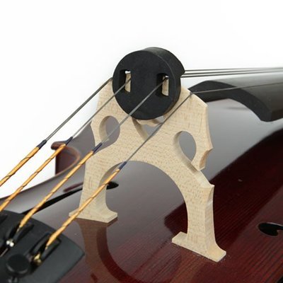 【華邑樂器18031】GEWA 小提琴弱音器-豬鼻子 (雙孔 No.409750 Tourte德製)