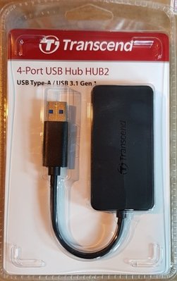【S03 筑蒂資訊】含稅 創見 HUB2 USB3.0 4 Port HUB 集線器 TS-HUB2K