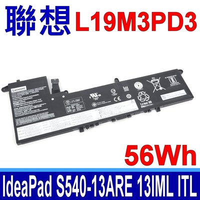 LENOVO 聯想 L19M3PD3 原廠電池 IdeaPad S540-13ARE S540-13IML -13ITL