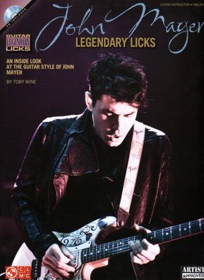 [反拍樂器] John Mayer Legendary Licks 傳奇例句吉他書籍 (免運費)