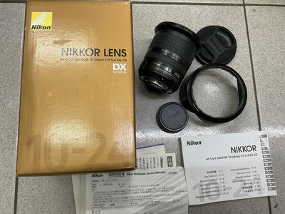 [保固一年][高雄明豐] NIKON AF-S DX 10-24mm F3.5-4.5G ED [A1830]