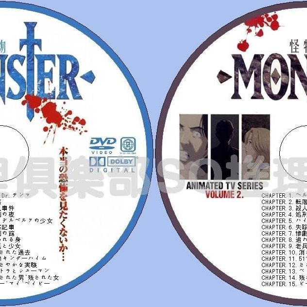 04懸疑驚悚動畫片dvd 怪物monster Sp特別篇 浦澤直樹 5碟dvd Yahoo奇摩拍賣